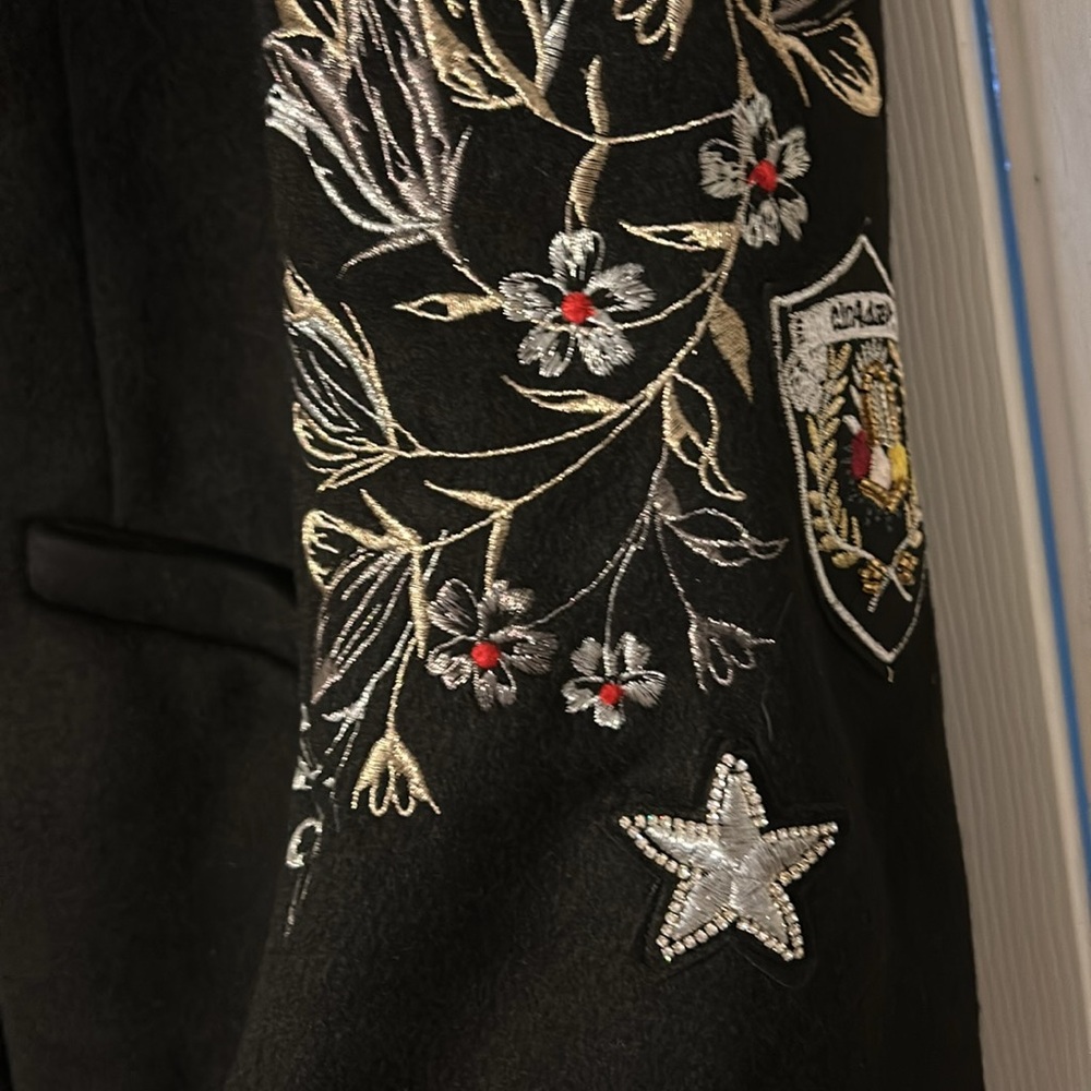 Sale. New cinq a sept embellished coat - Picture 7 of 10